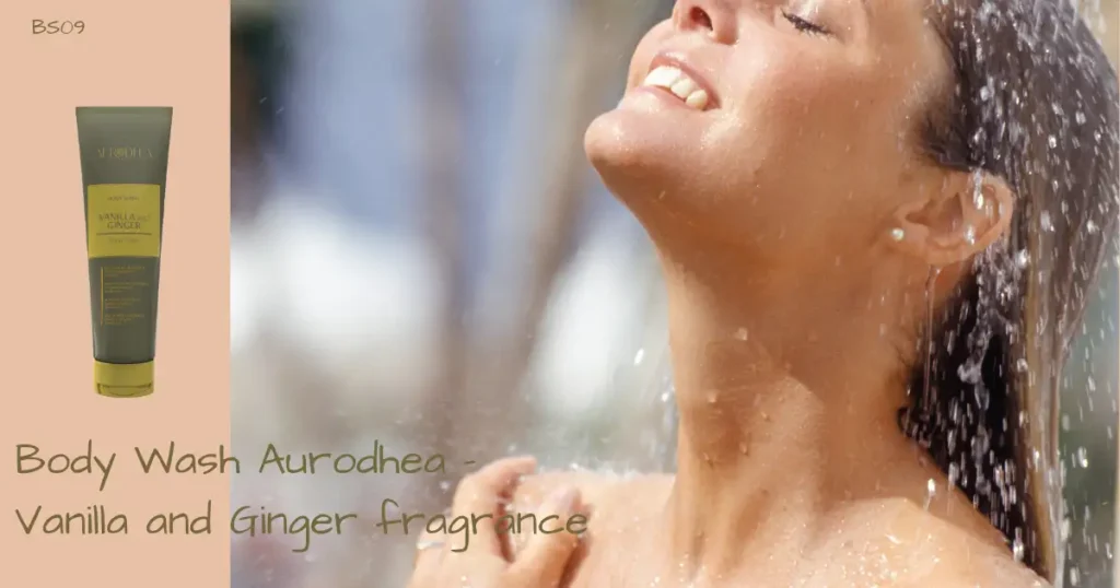 body wash aurodhea vanilla and ginger fragrance